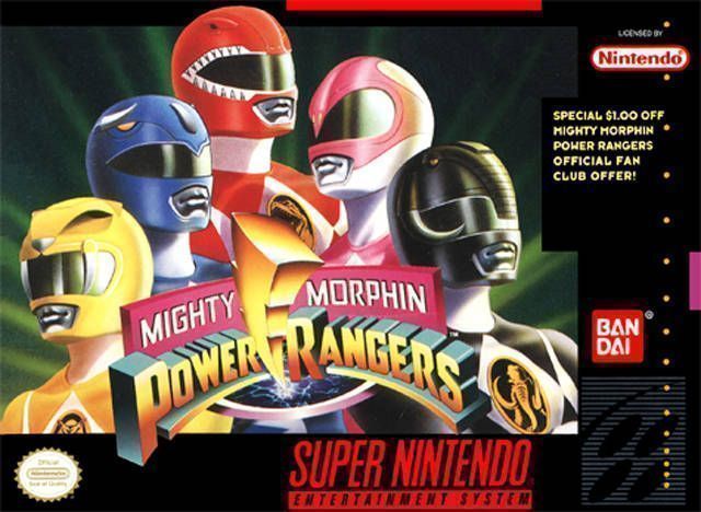 Rom juego Mighty Morphin Power Rangers