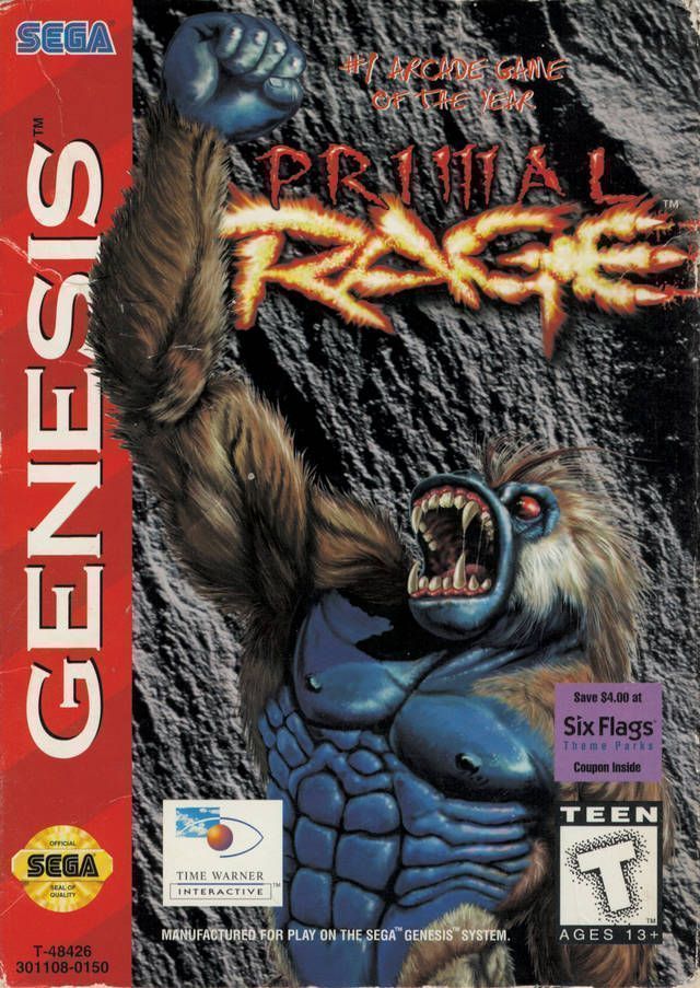 Rom juego Primal Rage 32X