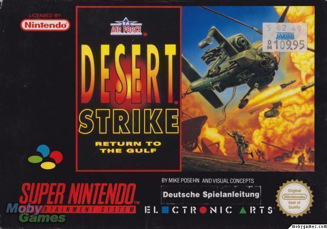 Rom juego Desert Strike - Return To The Gulf