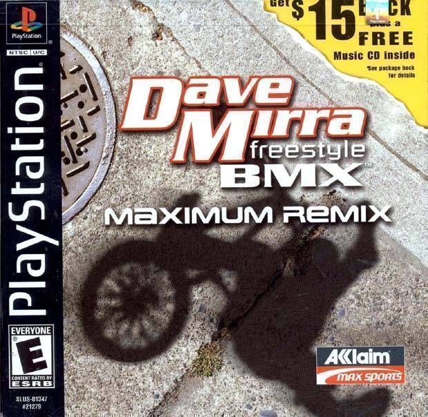 Rom juego Dave Mirra Freestyle BMX - Maximum Remix