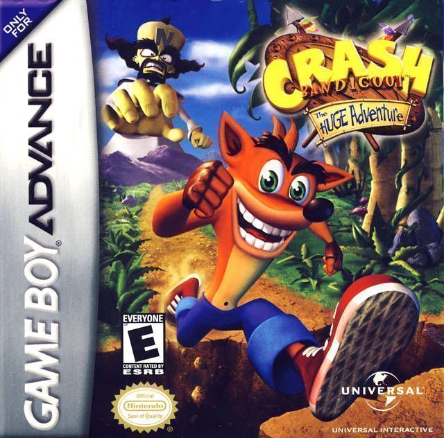 Rom juego Crash Bandicoot - The Huge Adventure