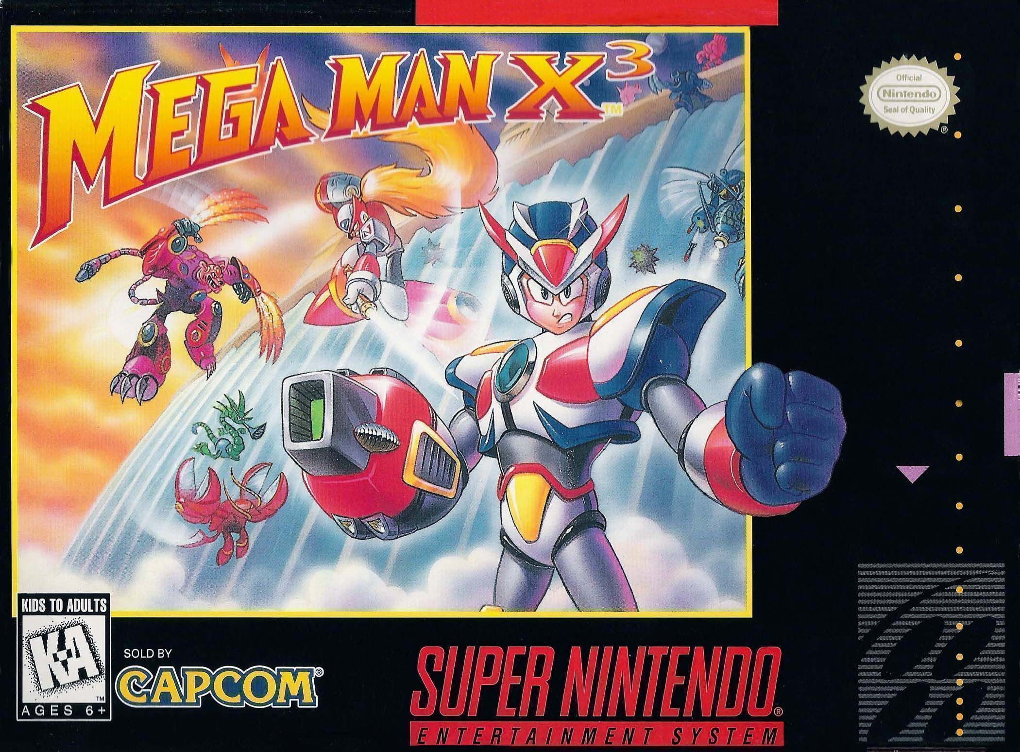 Rom juego Mega Man X 3