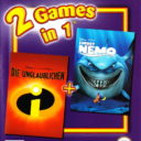2 Games In 1 Disney Pixar Die Unglaublichen Disney Pixar Findet Nemo  – Disc #2