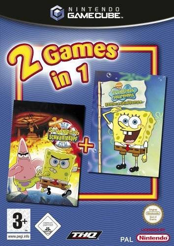 Rom juego 2 Games In 1 Nickelodeon SpongeBob Schwammkopf Der Film Nickelodeon SpongeBob Schwammkopf Schlacht Um Bikini Bottom  - Disc #2