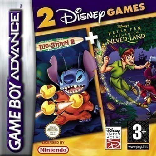 Rom juego 2 en 1 - Peter Pan Return To Neverland & Lilo And Stitch 2