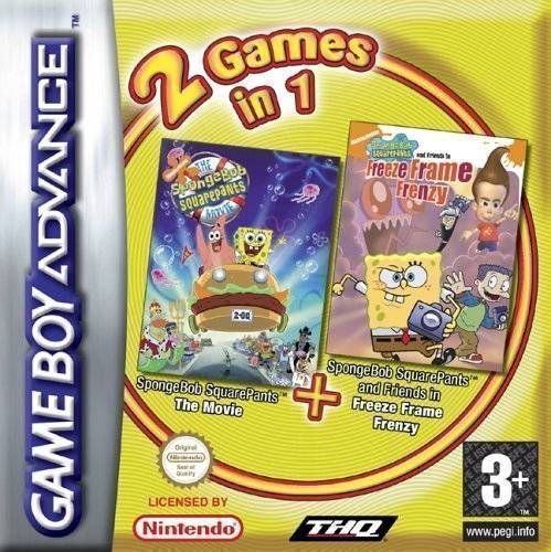 Rom juego 2 en 1 - The SpongeBob SquarePants Movie & Freeze Frame Frenzy