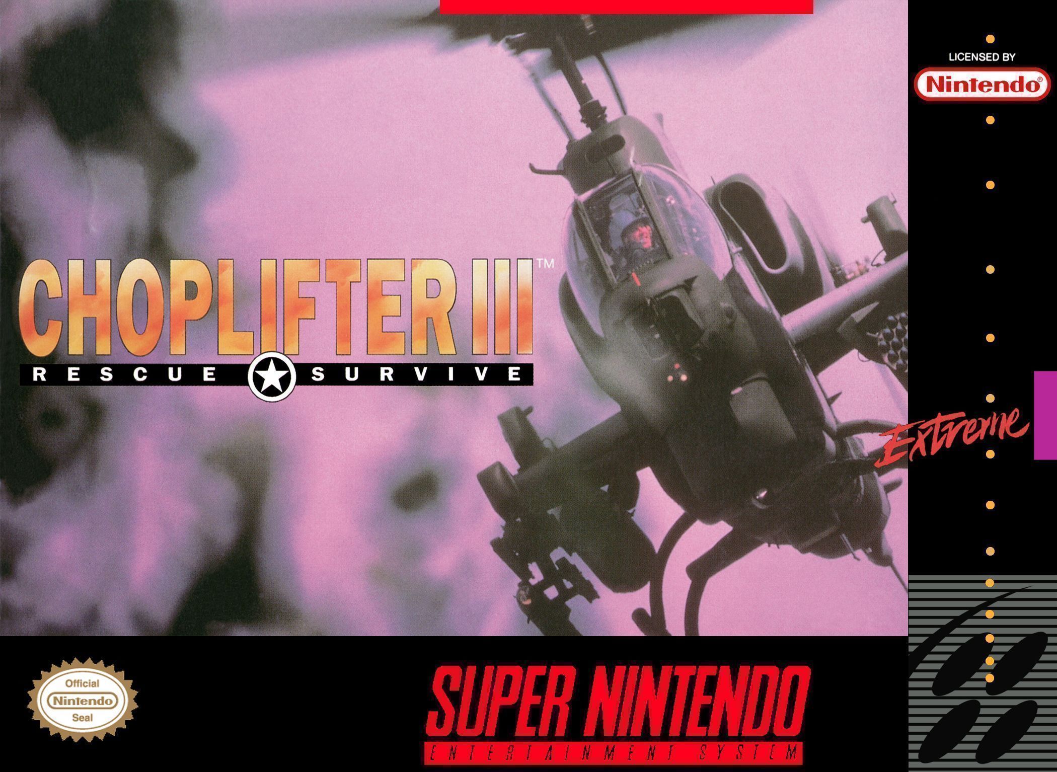 Rom juego Choplifter 3