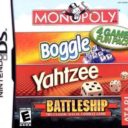 4 Game Fun Pack – Monopoly + Boggle + Yahtzee + Battleship