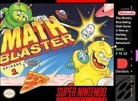 Rom juego Math Blaster - Episode 1