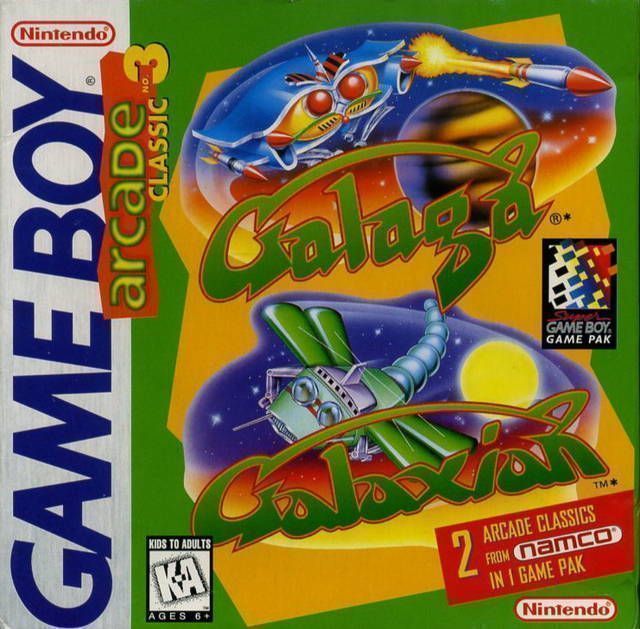 Rom juego Galaga & Galaxian