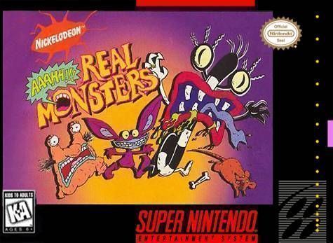 Rom juego AAAHH!!! Real Monsters