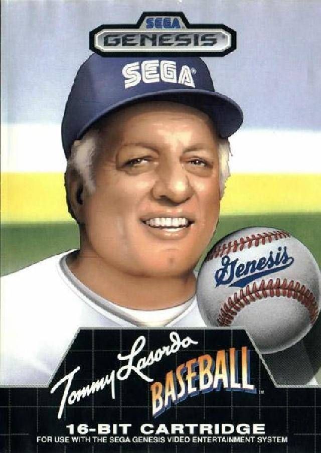 Rom juego Tommy Lasorda Baseball (JU)