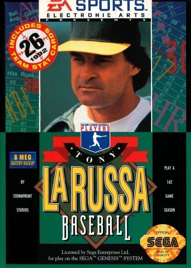Rom juego Tony La Russa Baseball