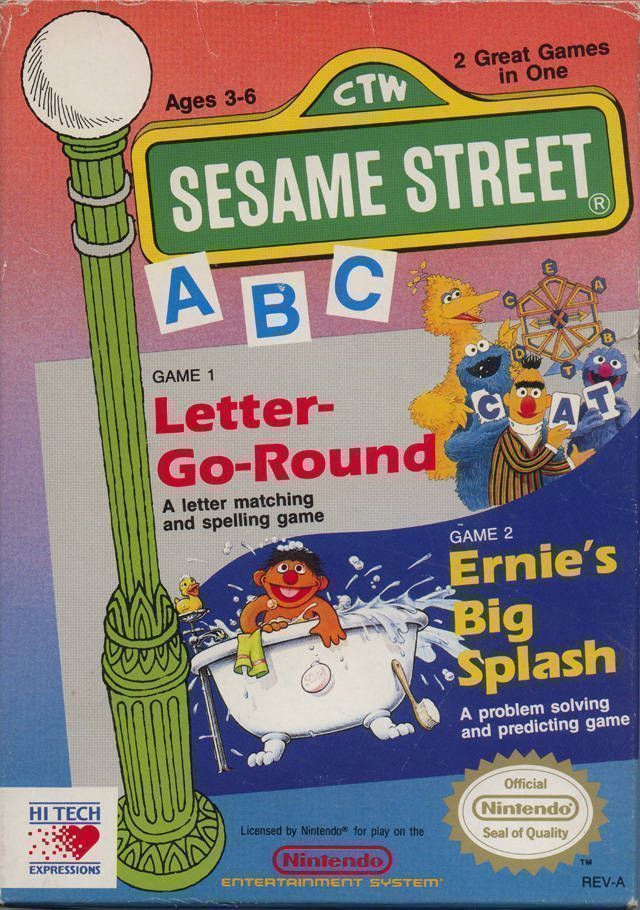 Rom juego Sesame Street ABC