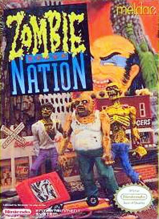 Rom juego Zombie Nation .nes