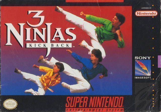Rom juego 3 Ninjas Kick Back