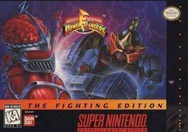 Rom juego Mighty Morphin Power Rangers - The Fighting Edition