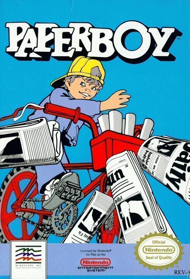 Rom juego Paperboy