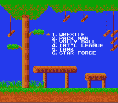 Rom juego 6 en 1