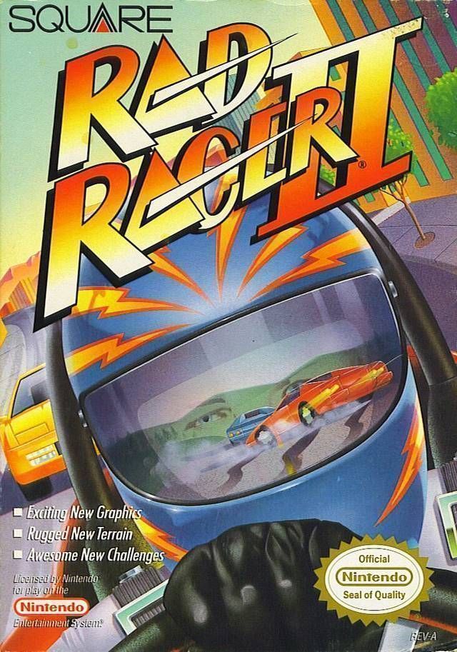 Rom juego Rad Racer 2