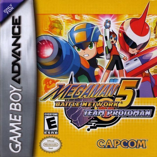 Rom juego Megaman Battle Network 5 - Team Protoman