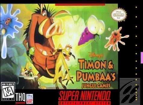 Rom juego Timon & Pumbaa's Jungle Games