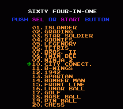 Rom juego 64 en 1
