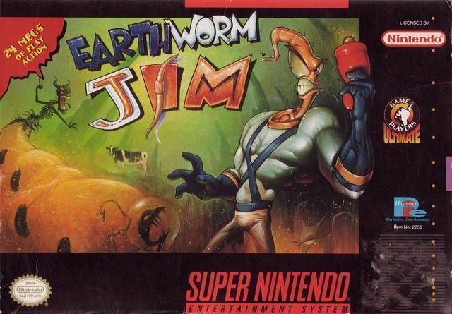 Rom juego Earthworm Jim