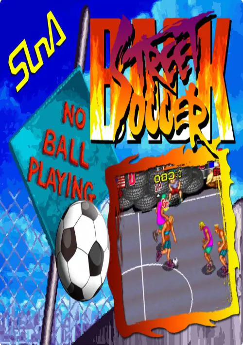Back Street Soccer (KRB-0031 PCB)