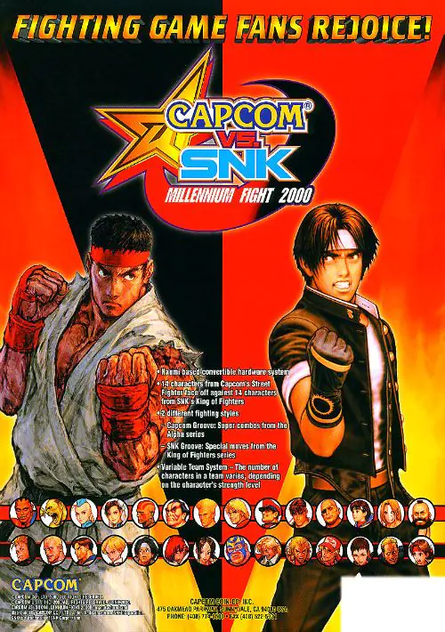 Capcom Vs. SNK Millennium Fight 2000 (Rev A)