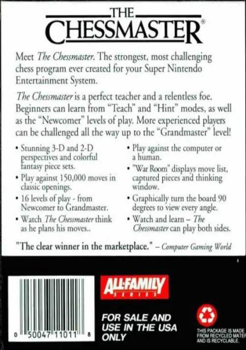 Chessmaster, The
