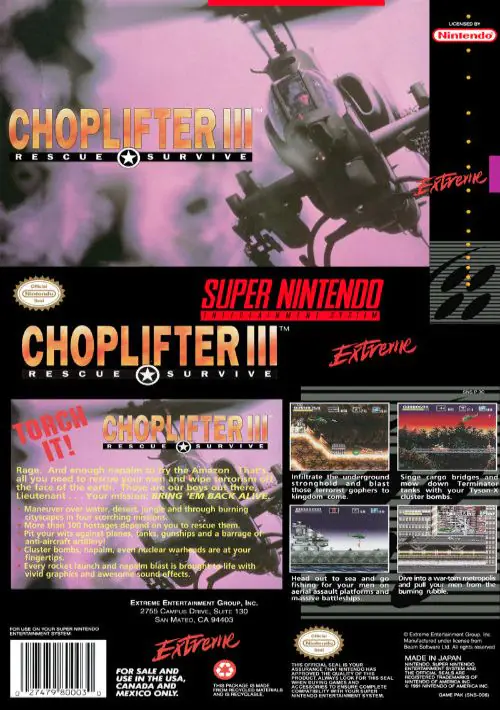 Choplifter 3 (J)