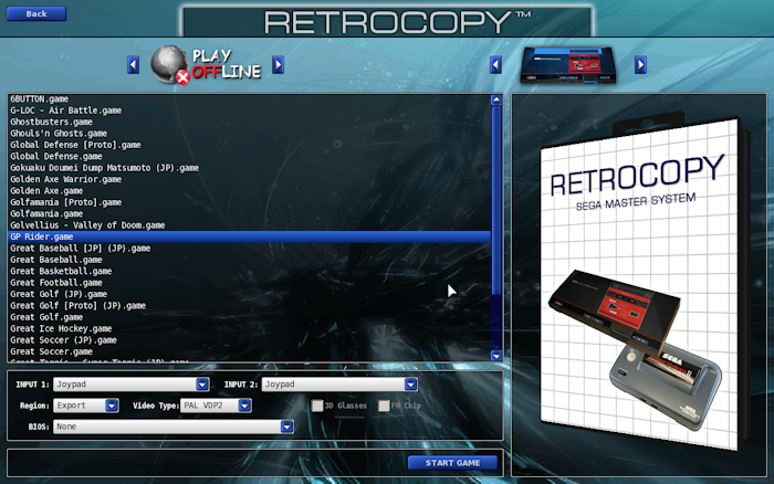 Emulador HRetroCopy