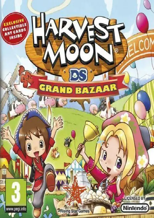 Harvest Moon DS - Grand Bazaar (Trimmed 949 Mbit)(Intro)