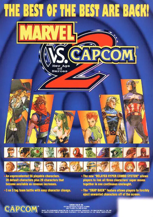 Marvel Vs. Capcom 2 New Age of Heroes (USA, Rev A)