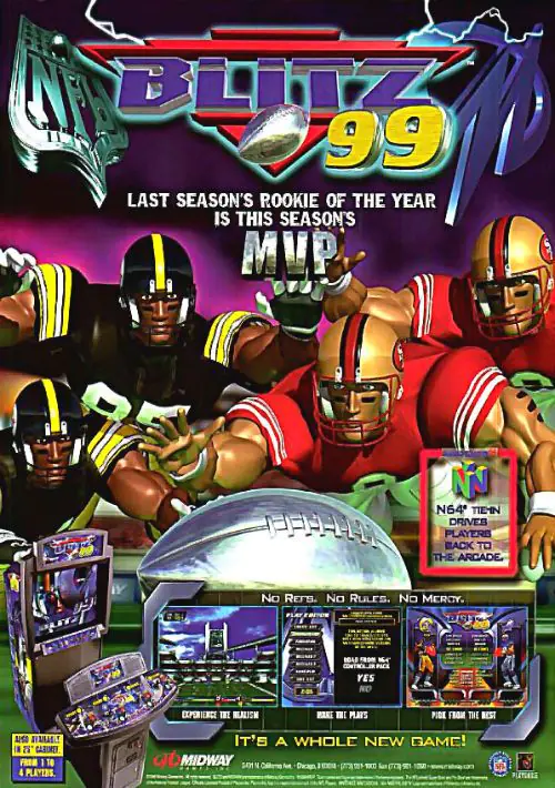NFL Blitz '99 (ver 1.30, Sep 22 1998)