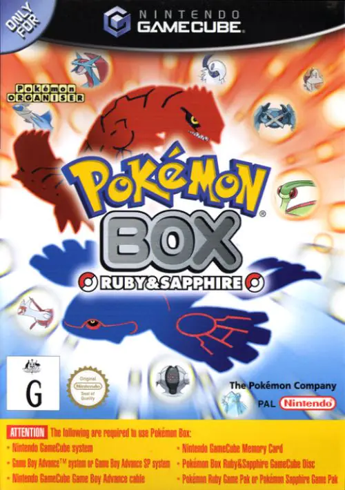 Pokemon Box Ruby Sapphire