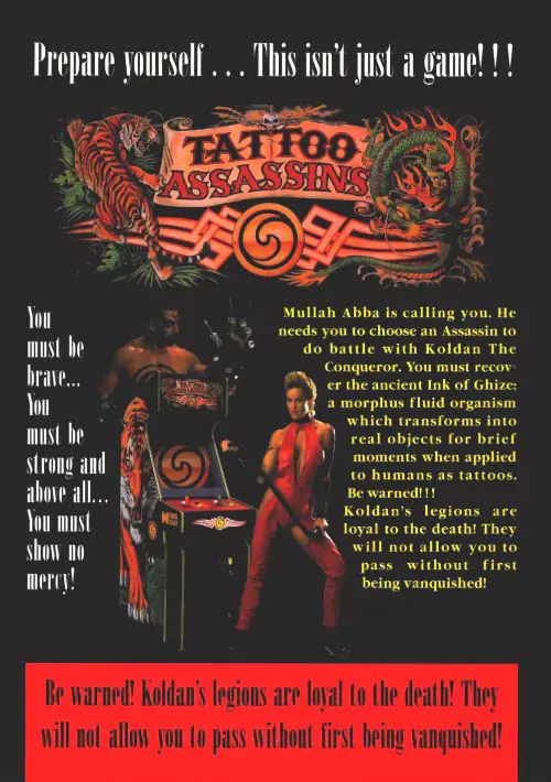 Tattoo Assassins (US prototype)