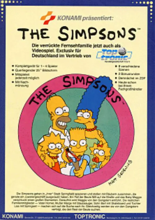 The Simpsons (2 Players World, set 1)