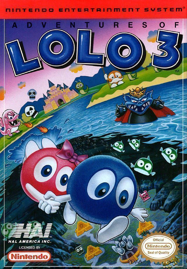 Rom juego Adventures Of Lolo 3
