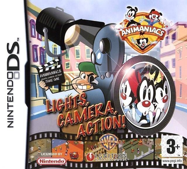 Rom juego Animaniacs - Lights, Camera, Acción