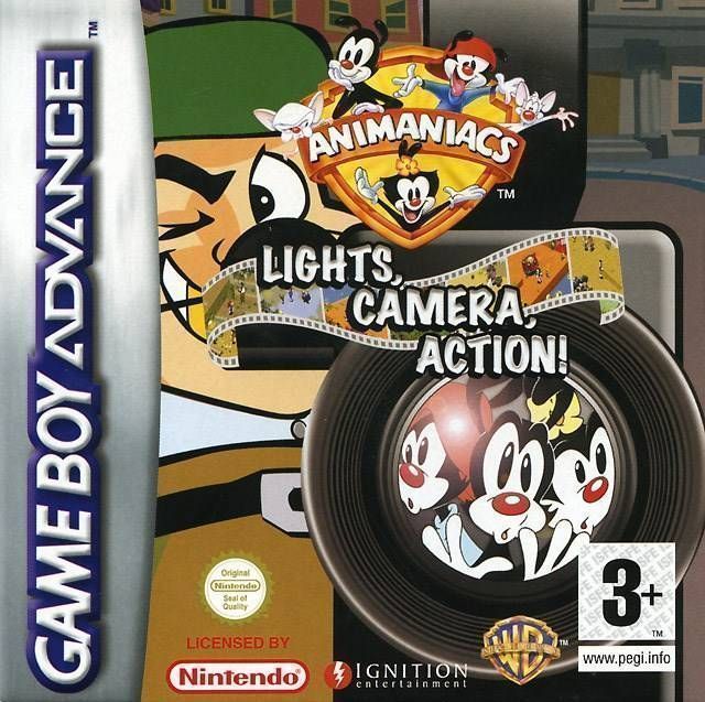 Rom juego Animaniacs - Lights, Camera, Acción