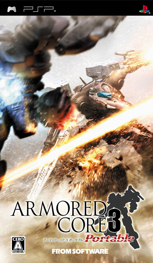 Rom juego Armored Core 3 Portable