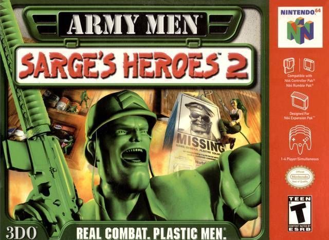 Rom juego Army Men - Sarge's Heroes 2