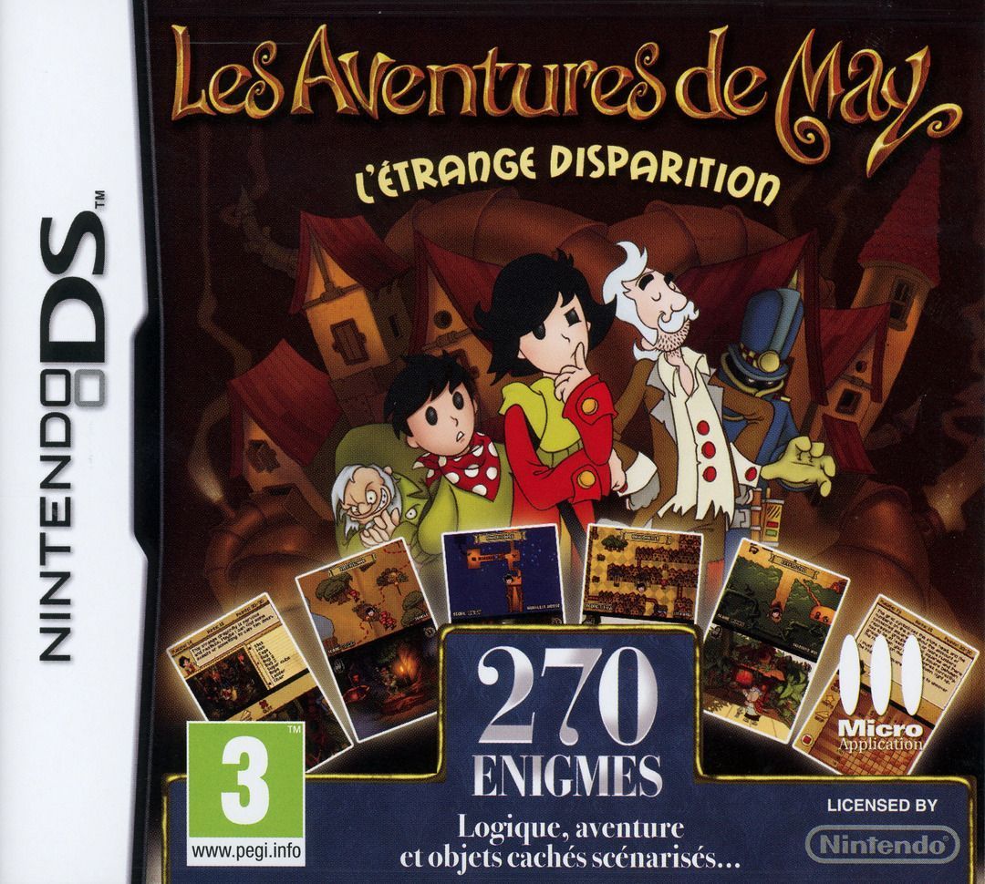Rom juego Aventures De May - L'Etrange Disparition, Les