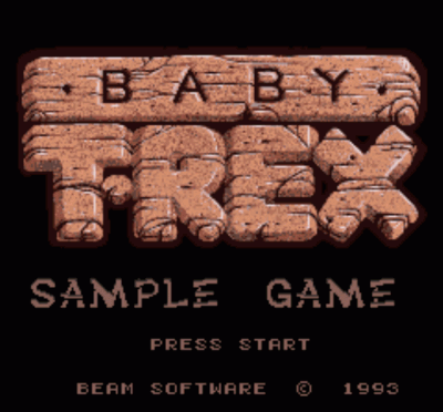 Rom juego Baby T-Rex