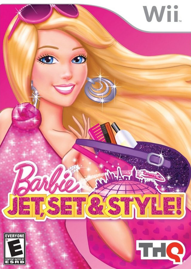 Rom juego Barbie Jet, Set And Style