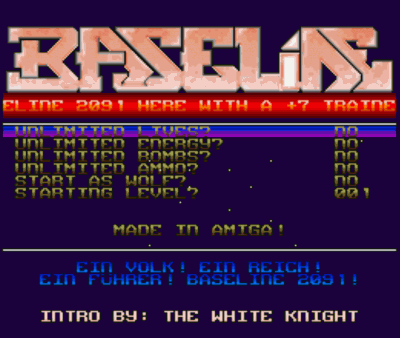 Rom juego Baseline Trainer