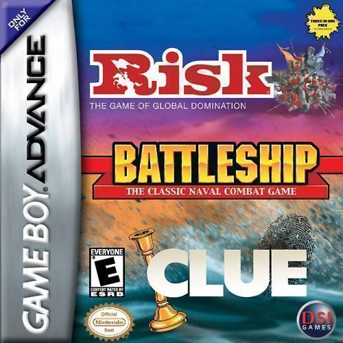 Rom juego Risk, Battleship, Clue