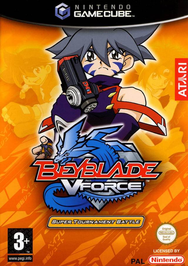 Rom juego Beyblade VForce Super Tournament Battle